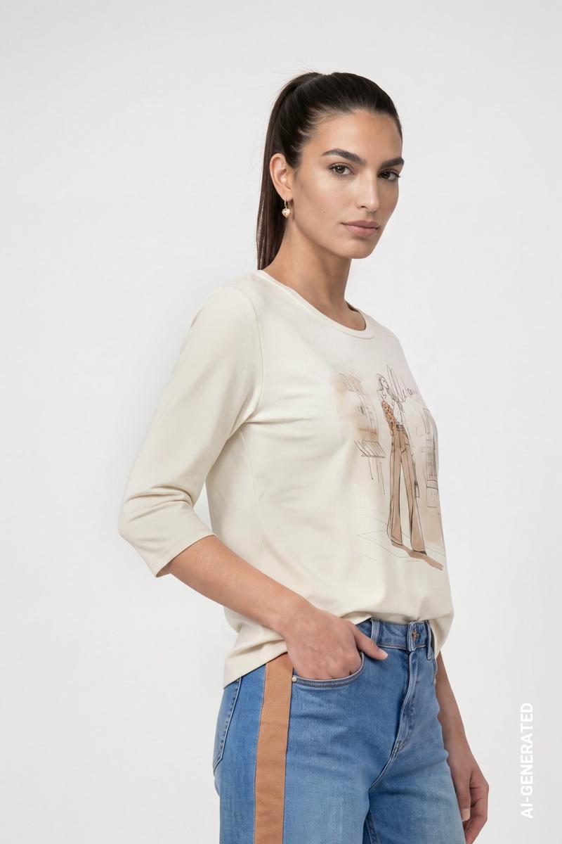 Monari Longsleeve 810047 Off-White 3