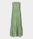 EsQualo Jurk HS26.14214 Groen 2