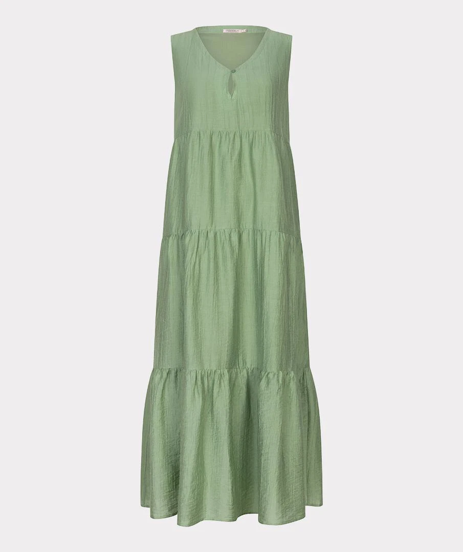 EsQualo Jurk HS26.14214 Groen 2