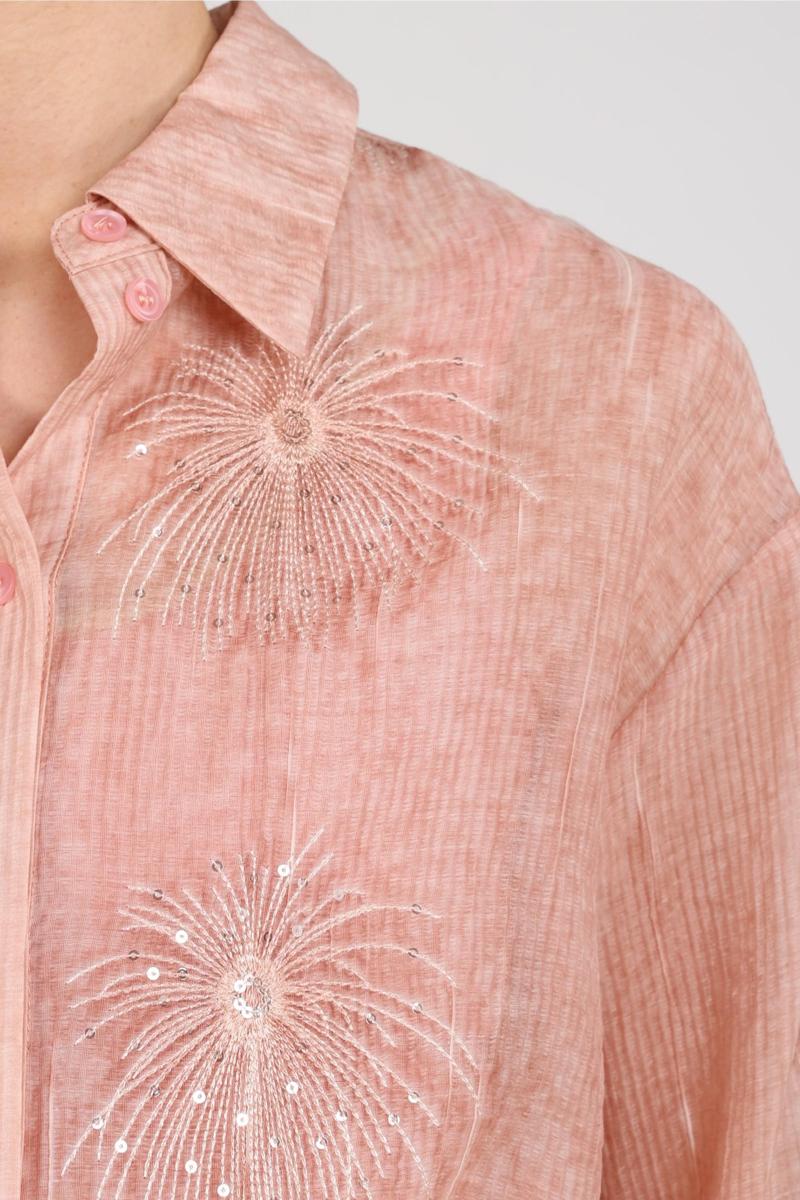 NUKUS Blouse NKF02136 Roze 2