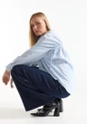 Jansen Amsterdam Blouse Amy Blauw 4