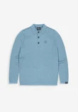Butcher of Blue Trui Clifden Polo Blauw 1