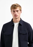No Excess Overshirt N5104 Blauw 4