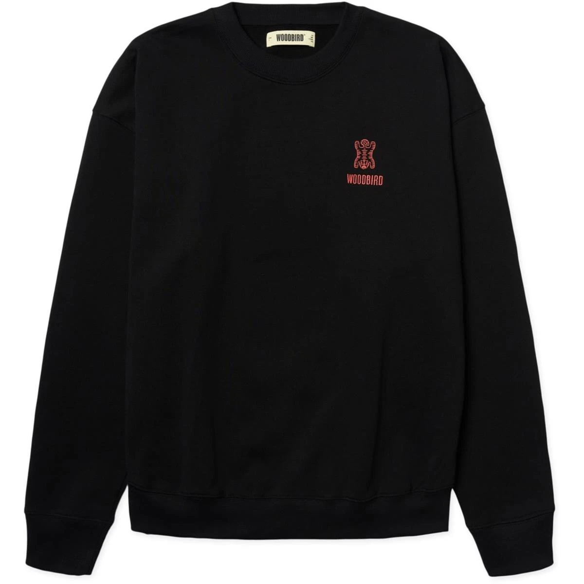WOODBIRD Sweater Duke Zwart 4