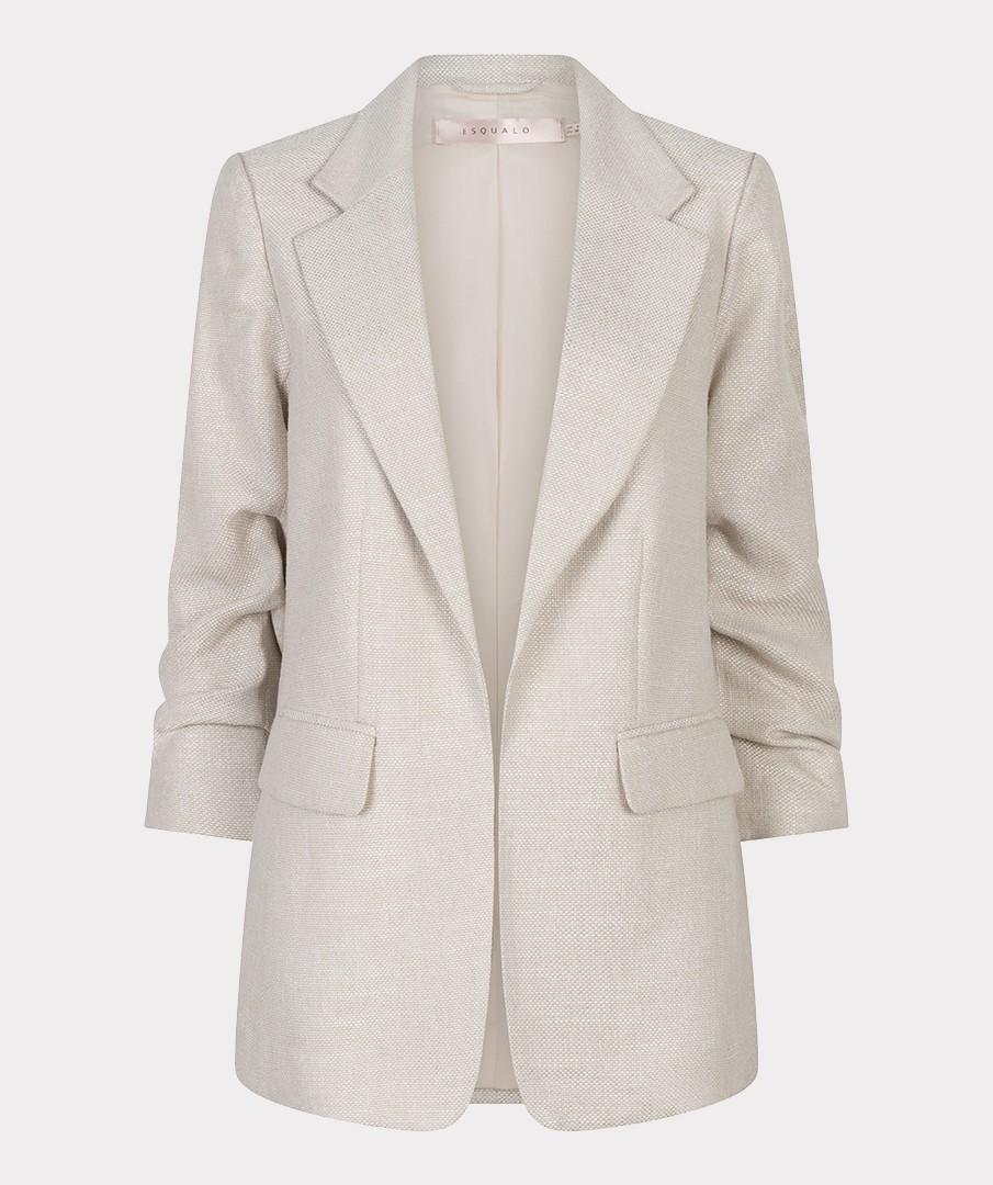 EsQualo Blazer SP26.10045 Beige 2