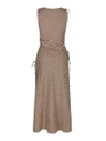 Neo Noir Jurk Saxton Bruin 4