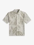 Law of the Sea Overhemd Thalassa Jacquard Groen 2