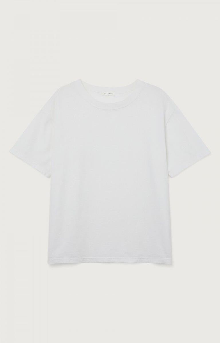 American Vintage T-Shirt Fizvalley Wit 2