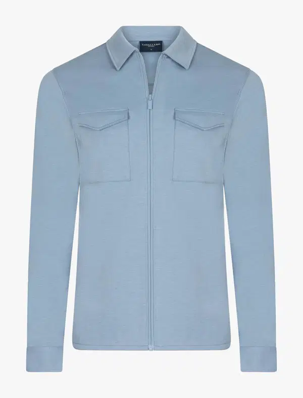 Cavallaro Overshirt Zaverio Blauw 1