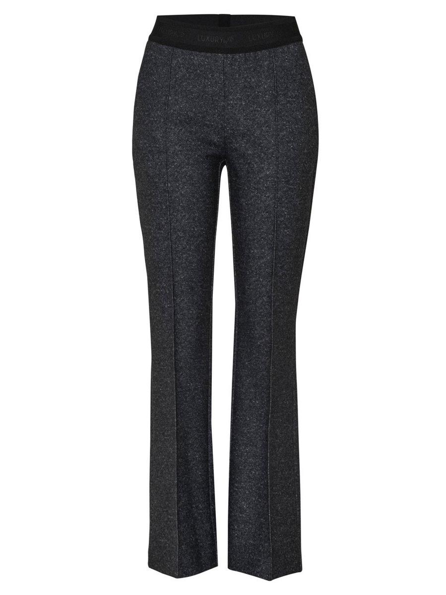 TONI Pantalon Jenny Flared Luxury Grijs 1