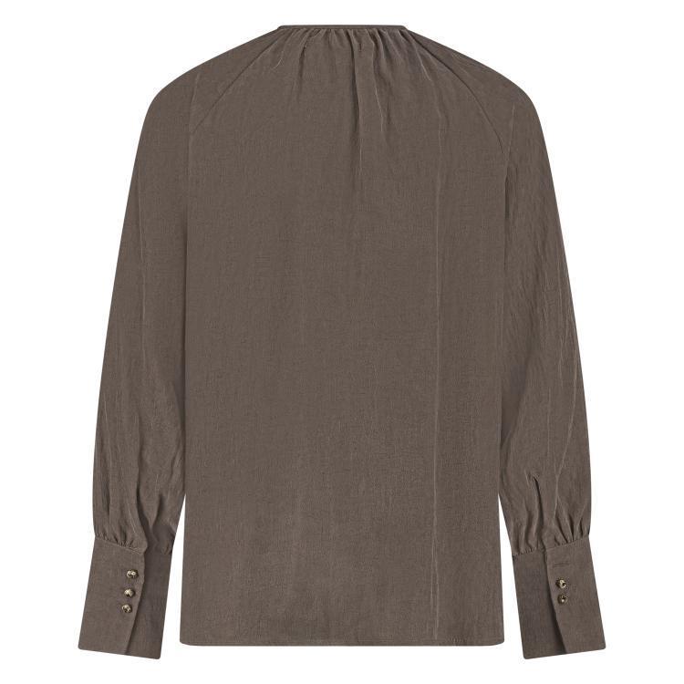 NUKUS Blouse NKF02014 Bruin 4