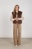 NUKUS Gilet NKF08026 Taupe 5