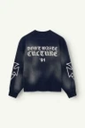 Don't waste culture Sweater Romiya Blauw 3