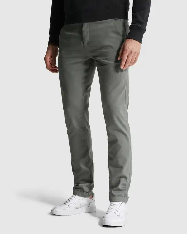 Cast Iron Pantalon Riser Grijs 1