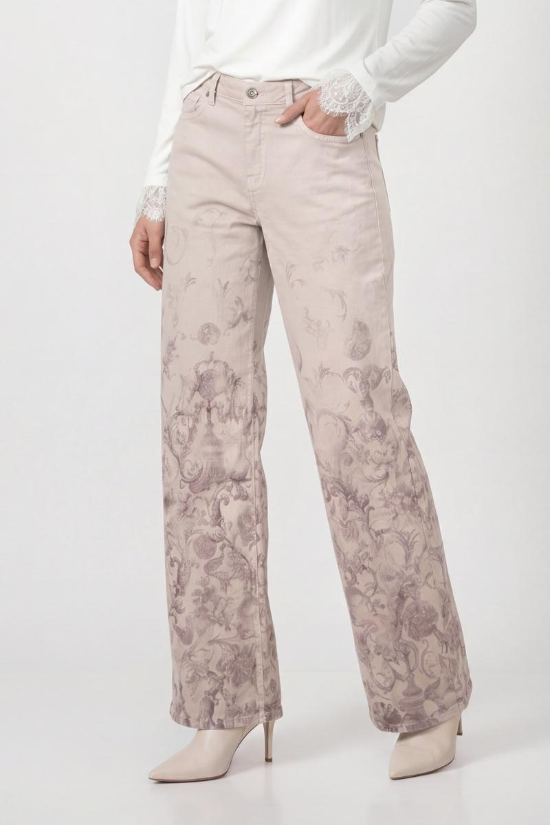 Monari Pantalon 810078 Taupe 1