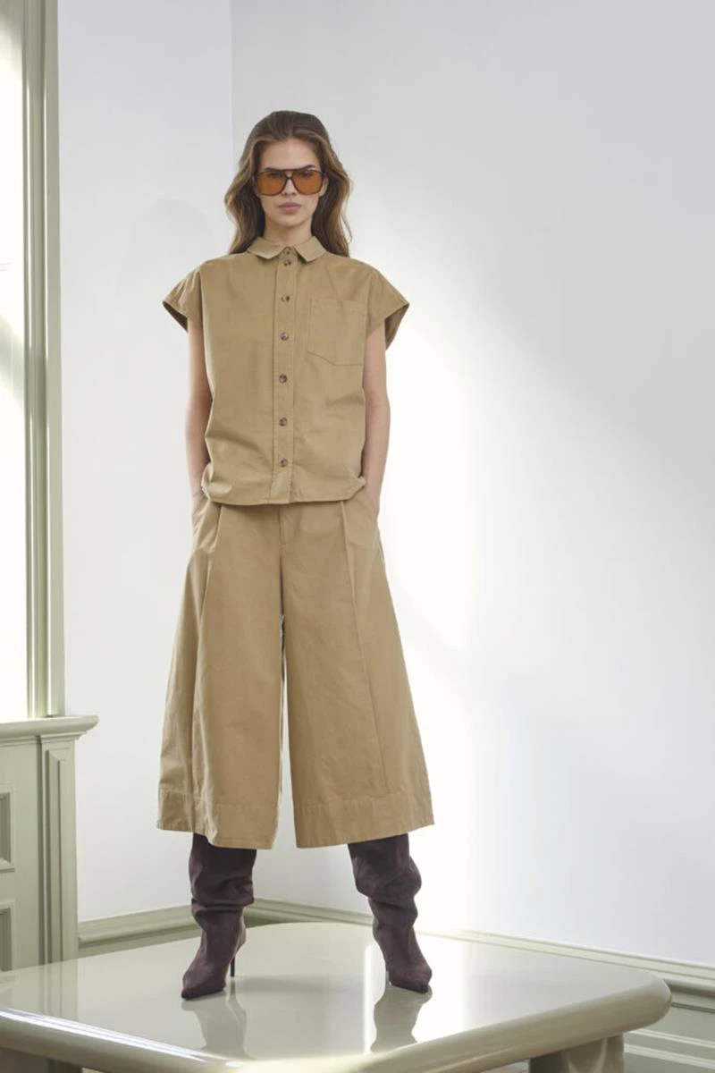 Co'Couture Blouse Evelyn Beige 1