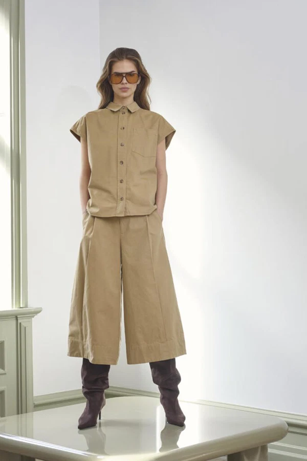 Co'Couture Blouse Evelyn Beige 1