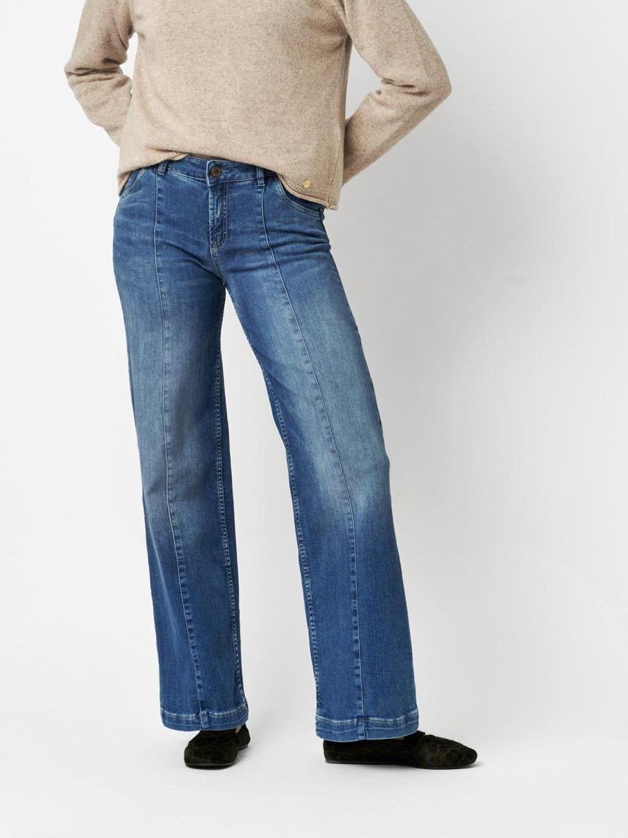TONI Jeans Ella Flared Blauw 1