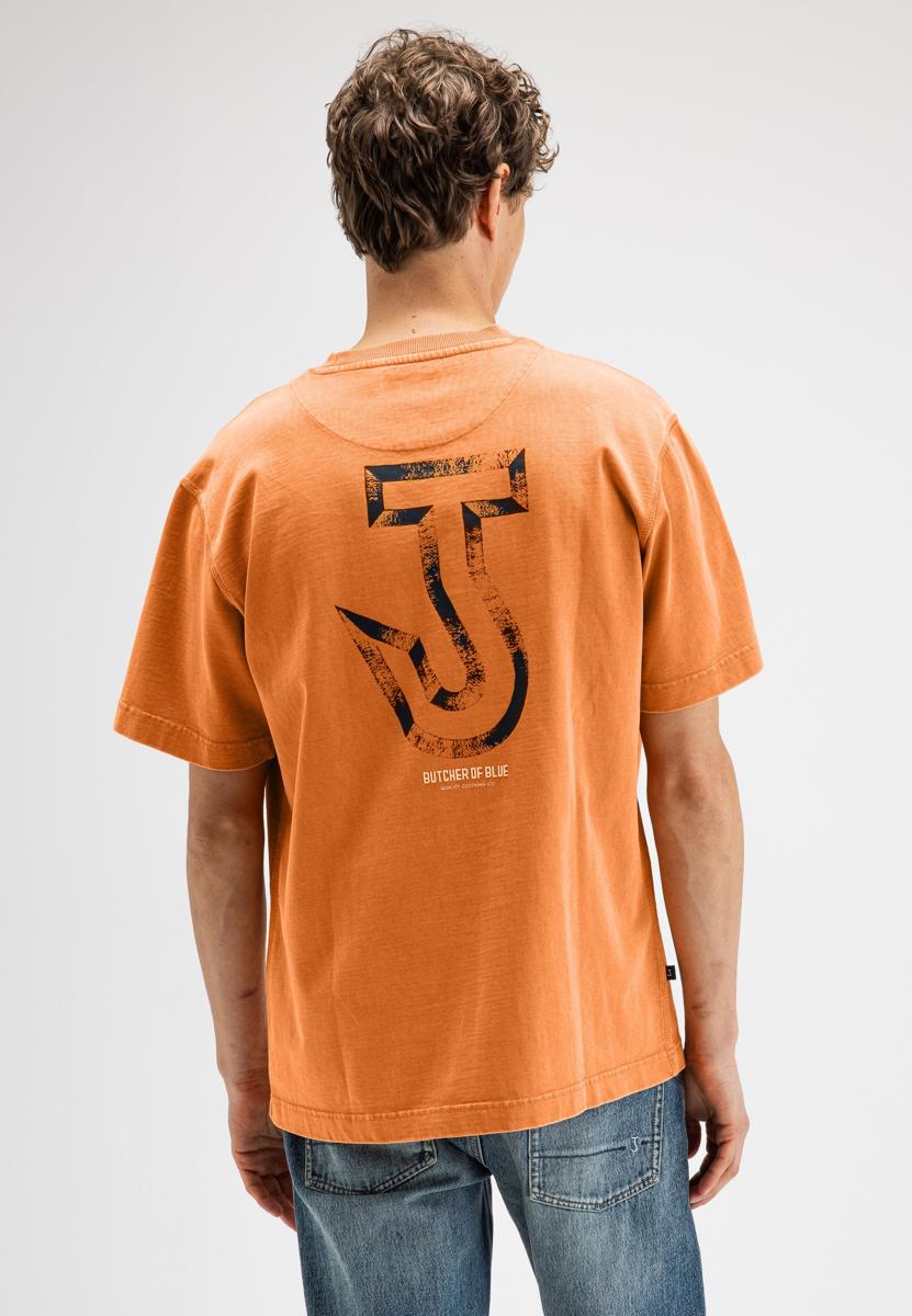 Butcher of Blue T-Shirt M2622015 Oranje 5