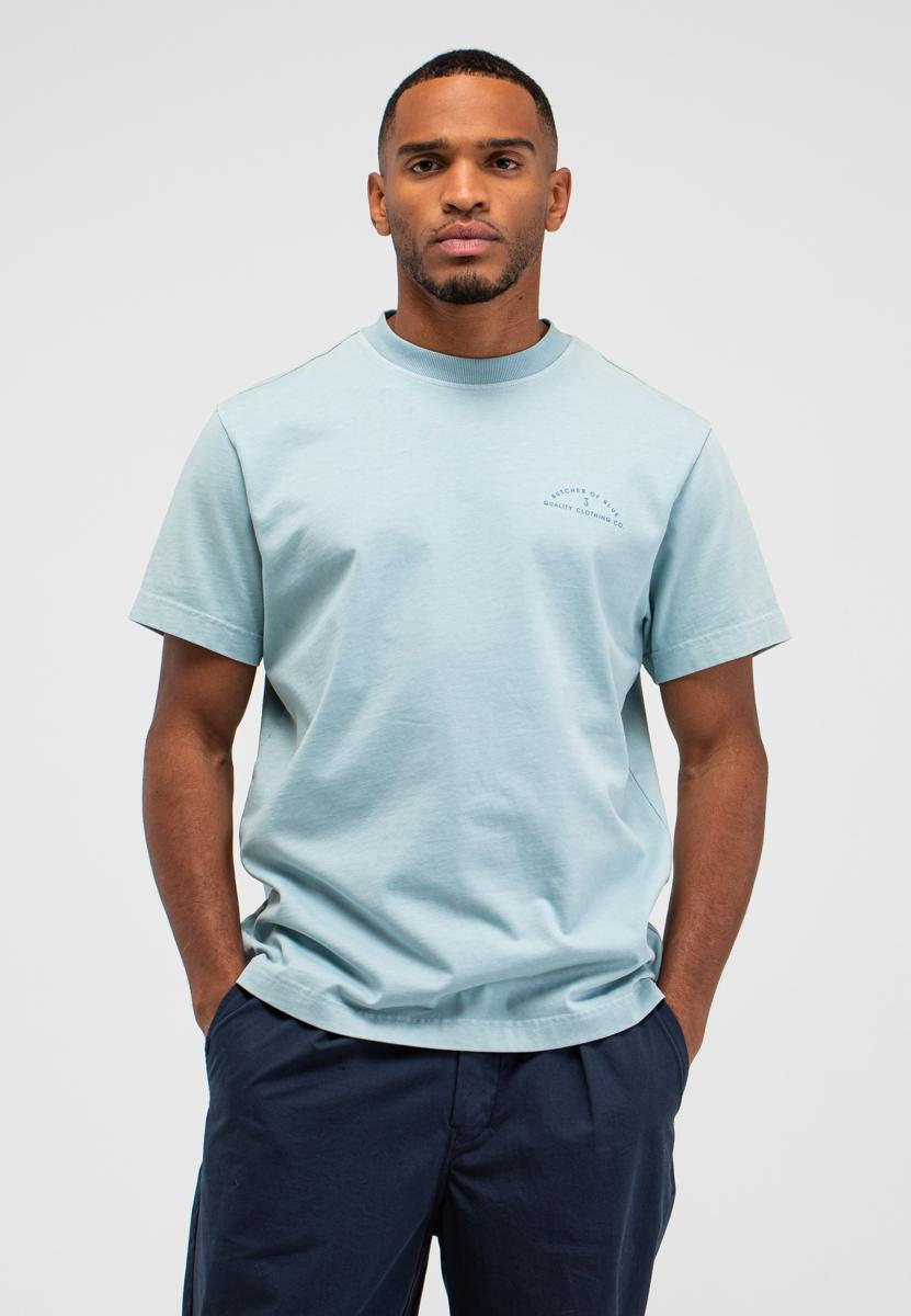 Butcher of Blue T-Shirt M2613040 Blauw 4