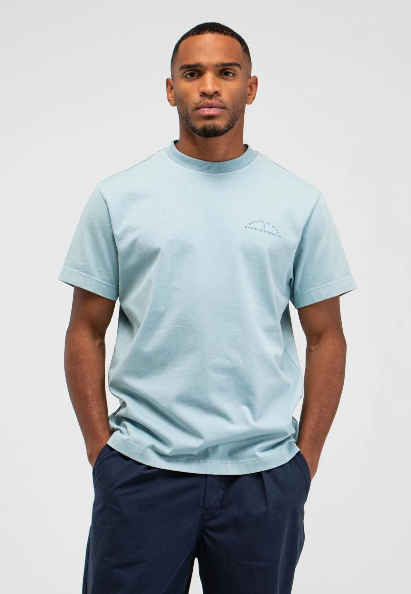 Butcher of Blue T-Shirt M2613040 Blauw 4