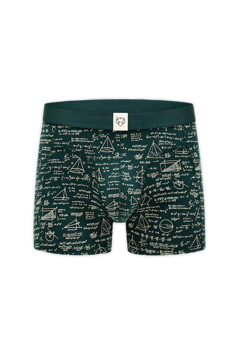 A-dam Boxershort Green Maths Pro Groen 1