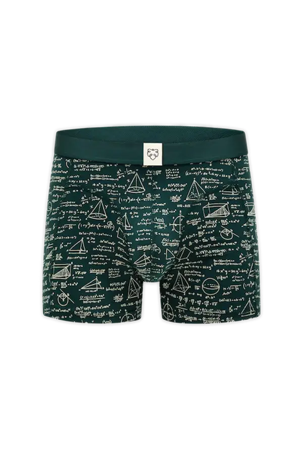 A-dam Boxershort Green Maths Pro Groen 1