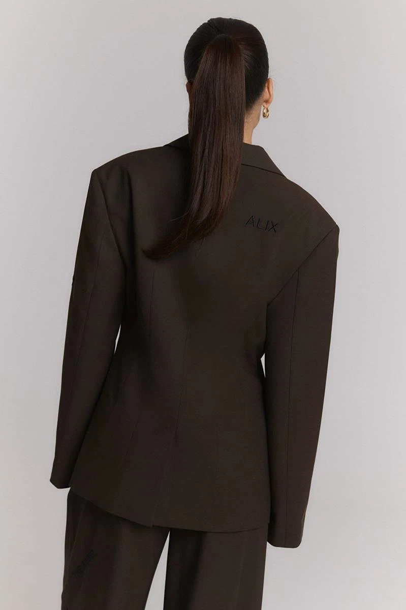 Alix The Label Blazer 2608436835 Bruin 3
