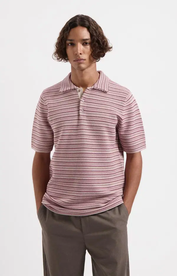 Law of the Sea Polo Vague Roze 1