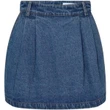Haute L'Amitié Rok Denim Pleat Blauw 1