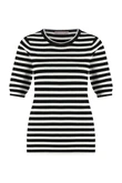 Studio Anneloes Trui Luna stripe Zwart 2