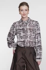 Geisha Blouse 63696-20 Bruin 1