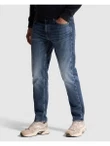 Cast Iron Pantalon CTR620 Blauw 3