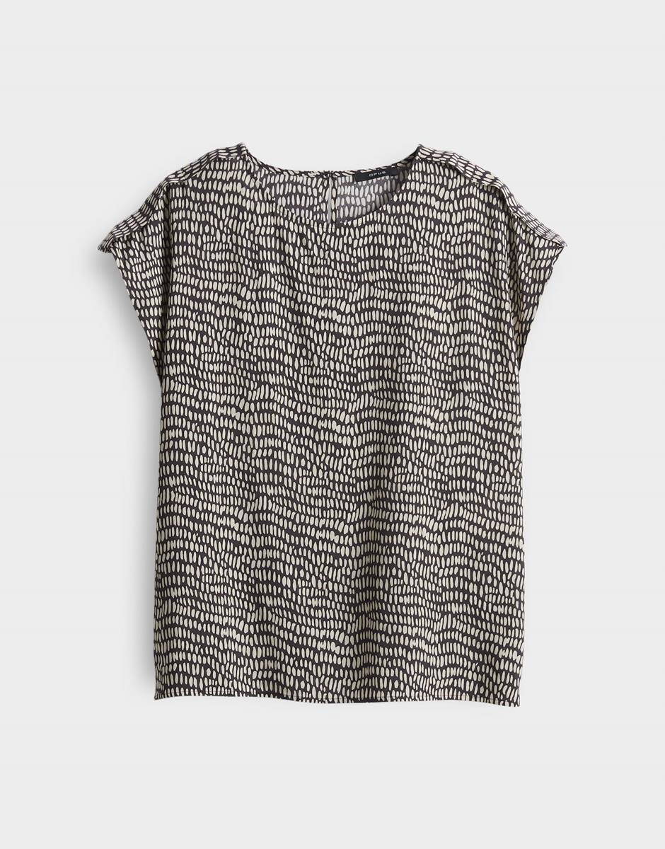 OPUS Blouse Ferena Splash Bruin 2