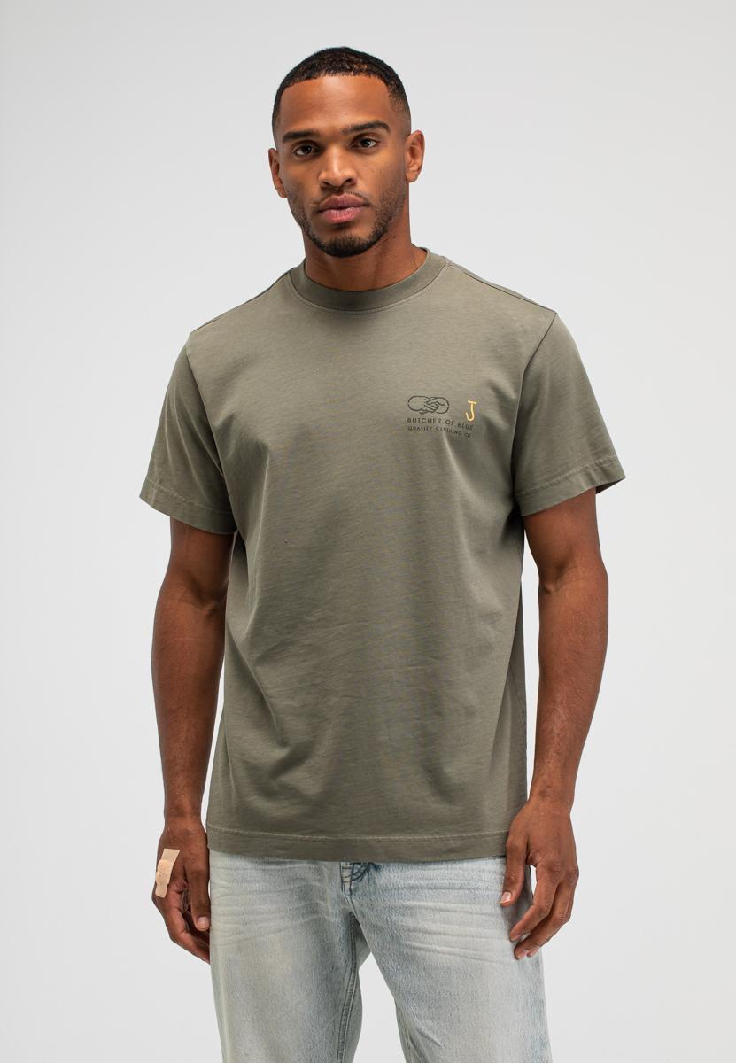 Butcher of Blue T-Shirt M2613050 Groen 3