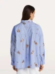 Beaumont Collectie Blouse Deborah Blauw 3