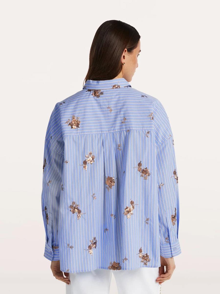 Beaumont Collectie Blouse Deborah Blauw 3