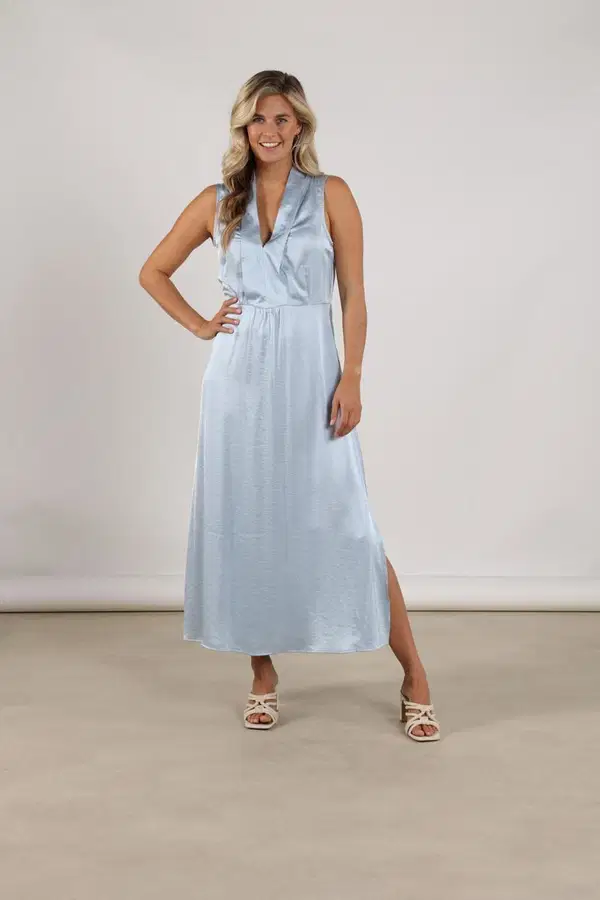 NUKUS Jurk Violet Blauw 1