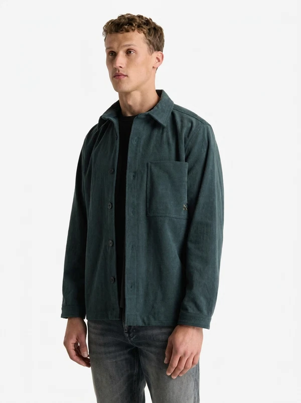 CHASIN Overshirt Jaxon Groen 1