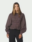 Neo Noir Blouse Oliana Bruin 1