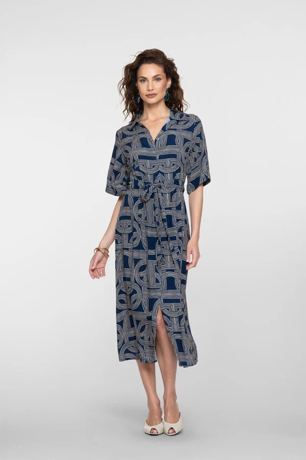 Geisha Jurk 67053-70 Blauw 1