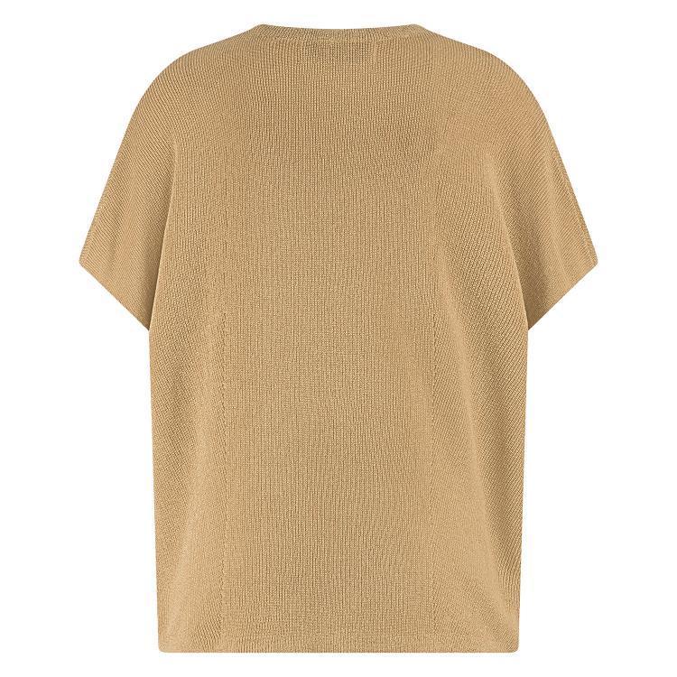 NUKUS Trui Dina Lurex Bruin 1