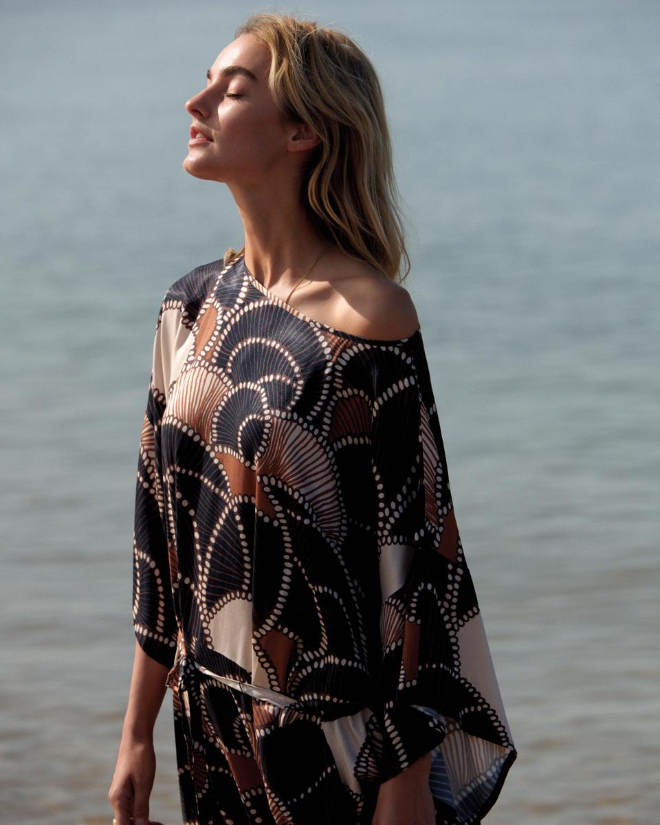 Summum Jurk 5s1642-12387 Bruin 4