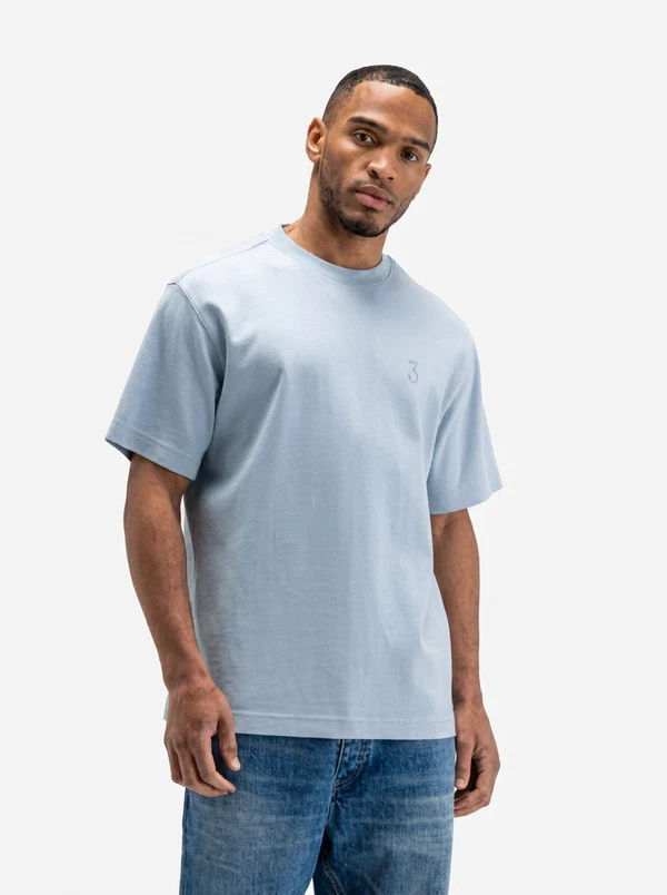 Butcher of Blue T-Shirt Mercer Blauw 1