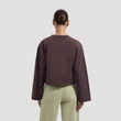 OLAF Longsleeve Retro Log Bruin 3