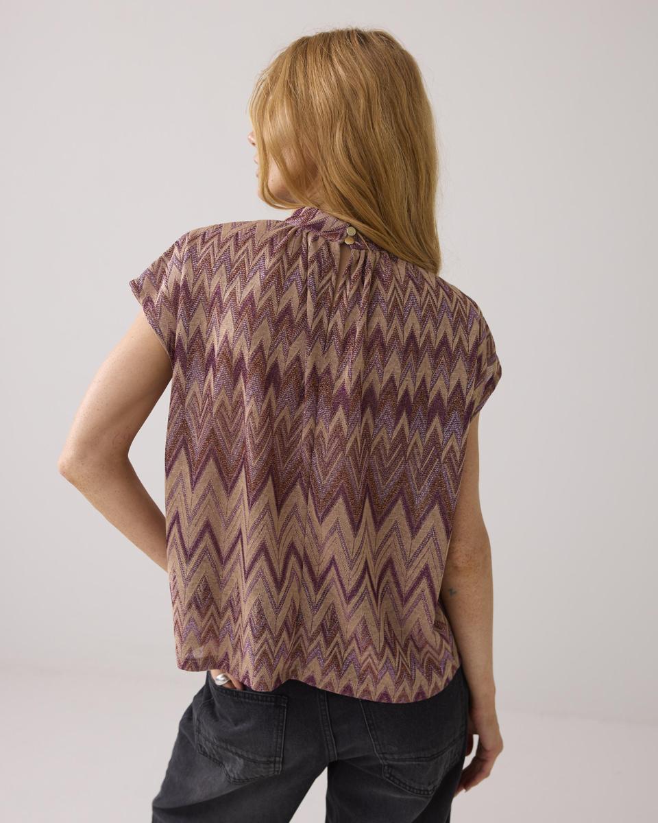 Summum Blouse 3s5177-30718 Paars 3