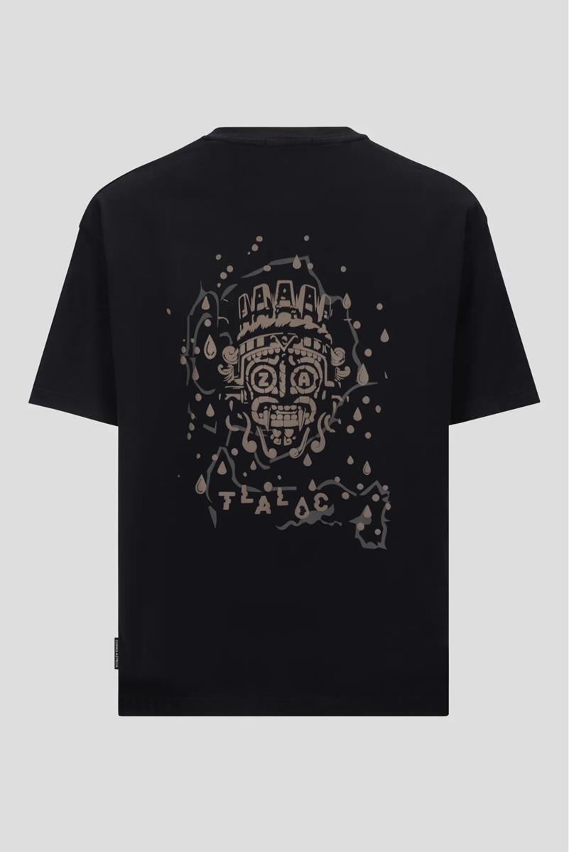 Zorro Azteca T-Shirt Tlaloc Zwart 1