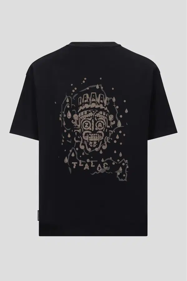 Zorro Azteca T-Shirt Tlaloc Zwart 1
