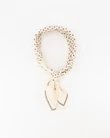 New Apparel Sjaal AstridPolka Beige 1