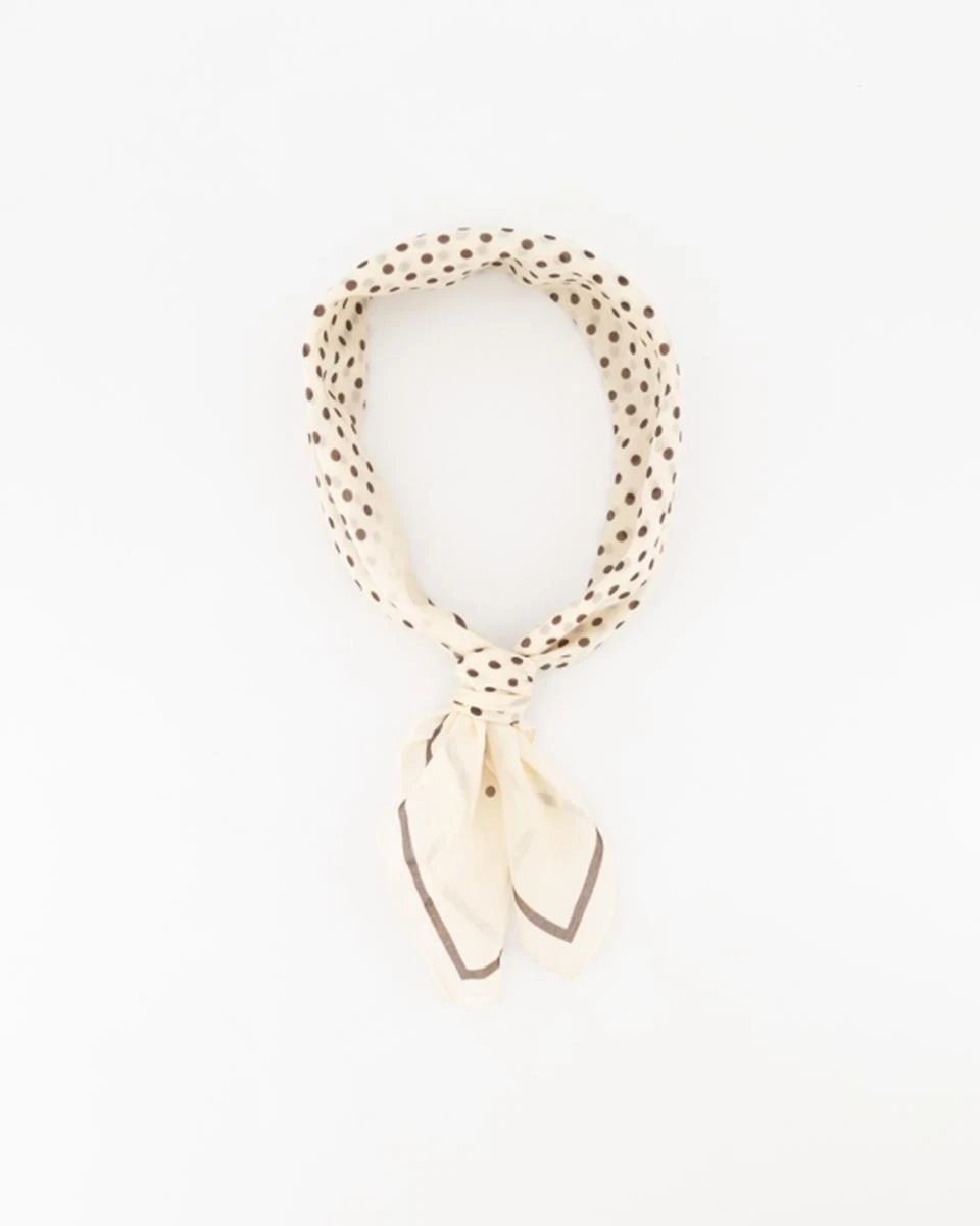 New Apparel Sjaal AstridPolka Beige 1